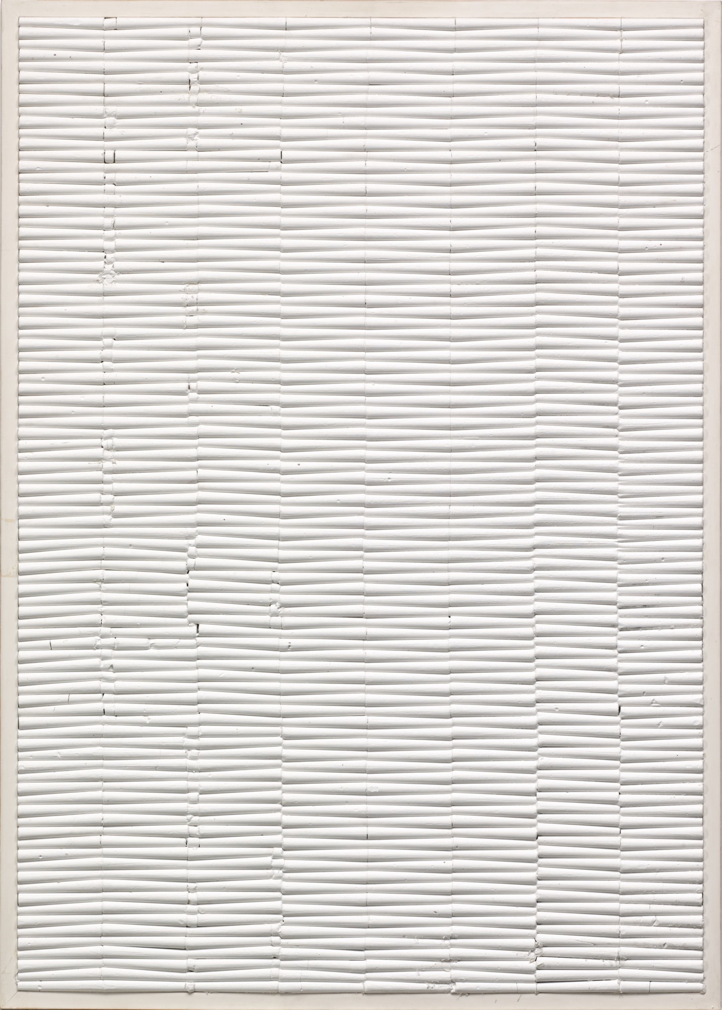 Artwork by Pascale Marthine Tayou, White Chalk , Johannesburg Drawing 1997-2001, Made of chalks on drawings