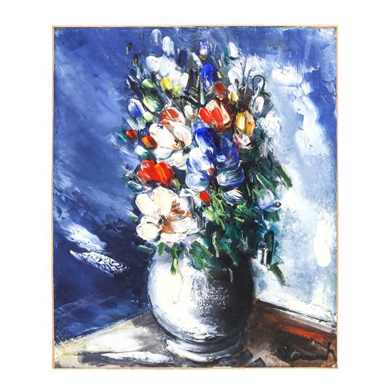 Maurice de Vlaminck | BOUQUET DE FLEURS DANS UN VASE, UM