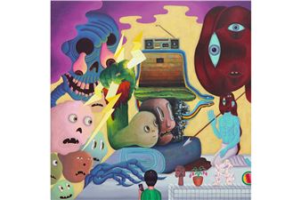 Mariano Ching and Louie Cordero Unleash Biomorphic Figures in Manila