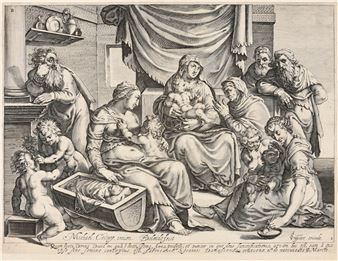 The Holy Family - Michiel van Coxcie