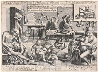 Sorgheloos Leven or the Disolute household - Hieronymus Bosch