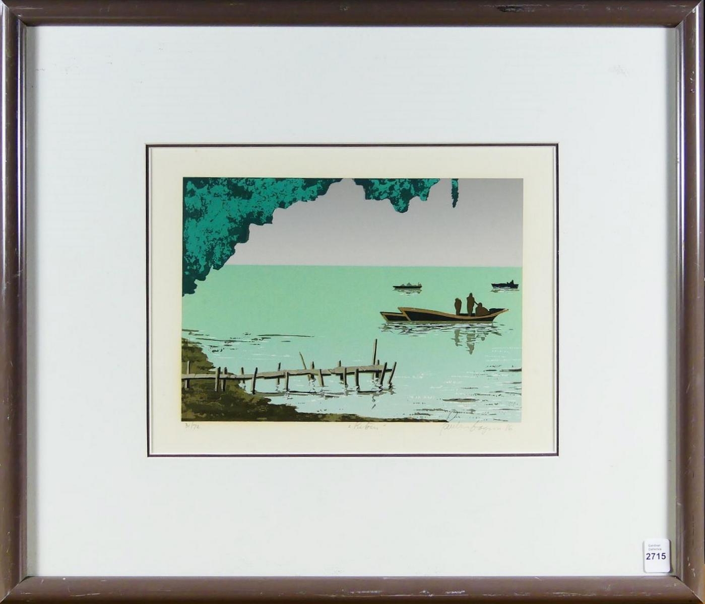 Artwork by Pauline Gagnon, Retour, Made of print