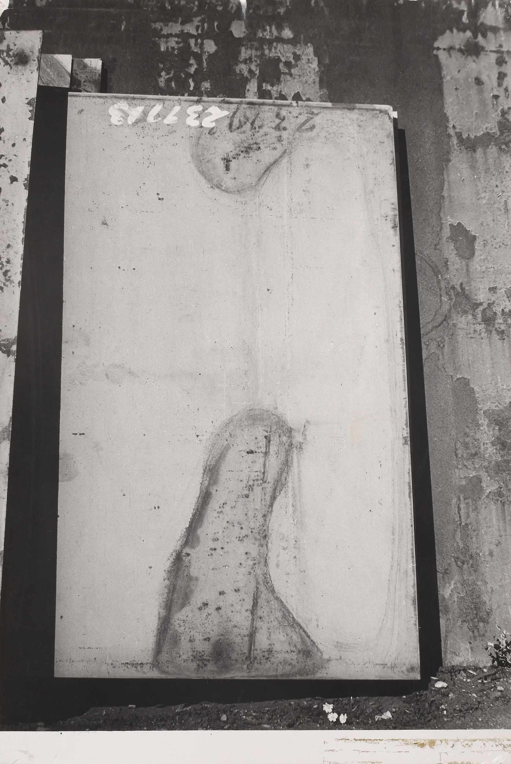 Artwork by Antonín Gribovský, ZREZIVĚLÝ PLECH - VENUŠE, Made of vintage gelatin silver print