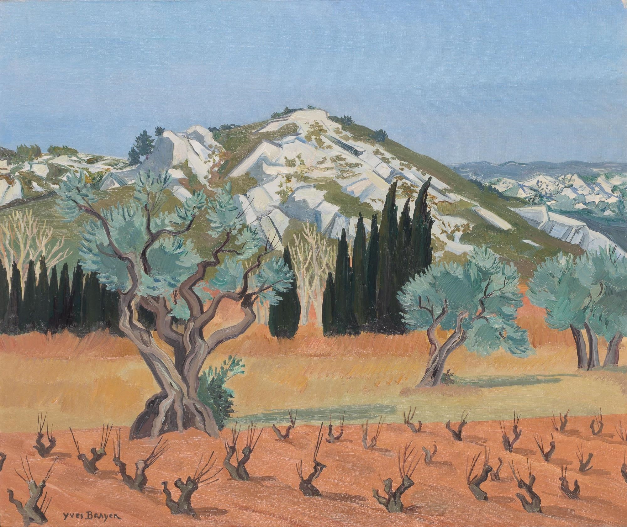 Yves Brayer Paysage de Provence MutualArt