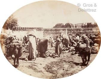 Market in Tangier. - Victor Hell