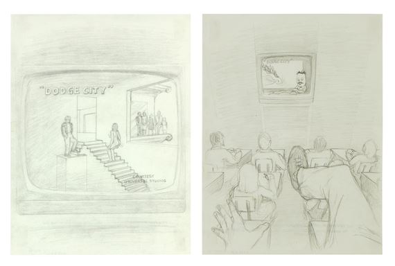 Jim Shaw | Dream Drawing (1998) | MutualArt