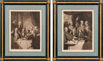 Two works: "The Dilettanti Society" - Sir Joshua Reynolds