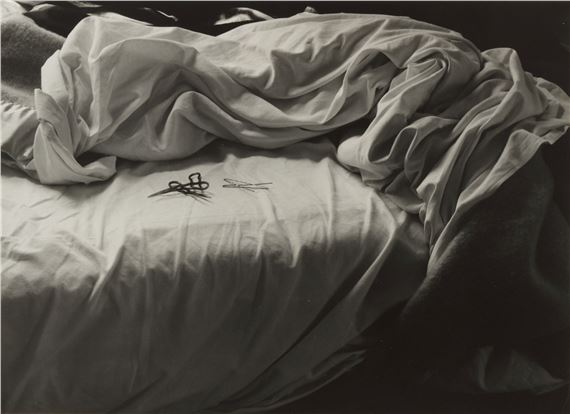 The Unmade Bed by Imogen Cunningham, 1957