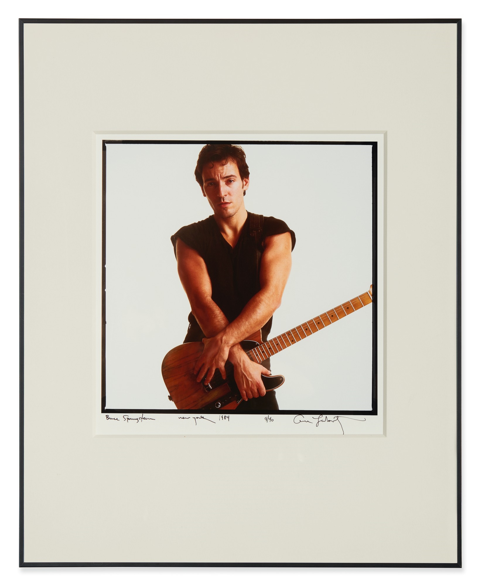 Annie Leibovitz | 'Bruce Springsteen, New York' (1984) | MutualArt