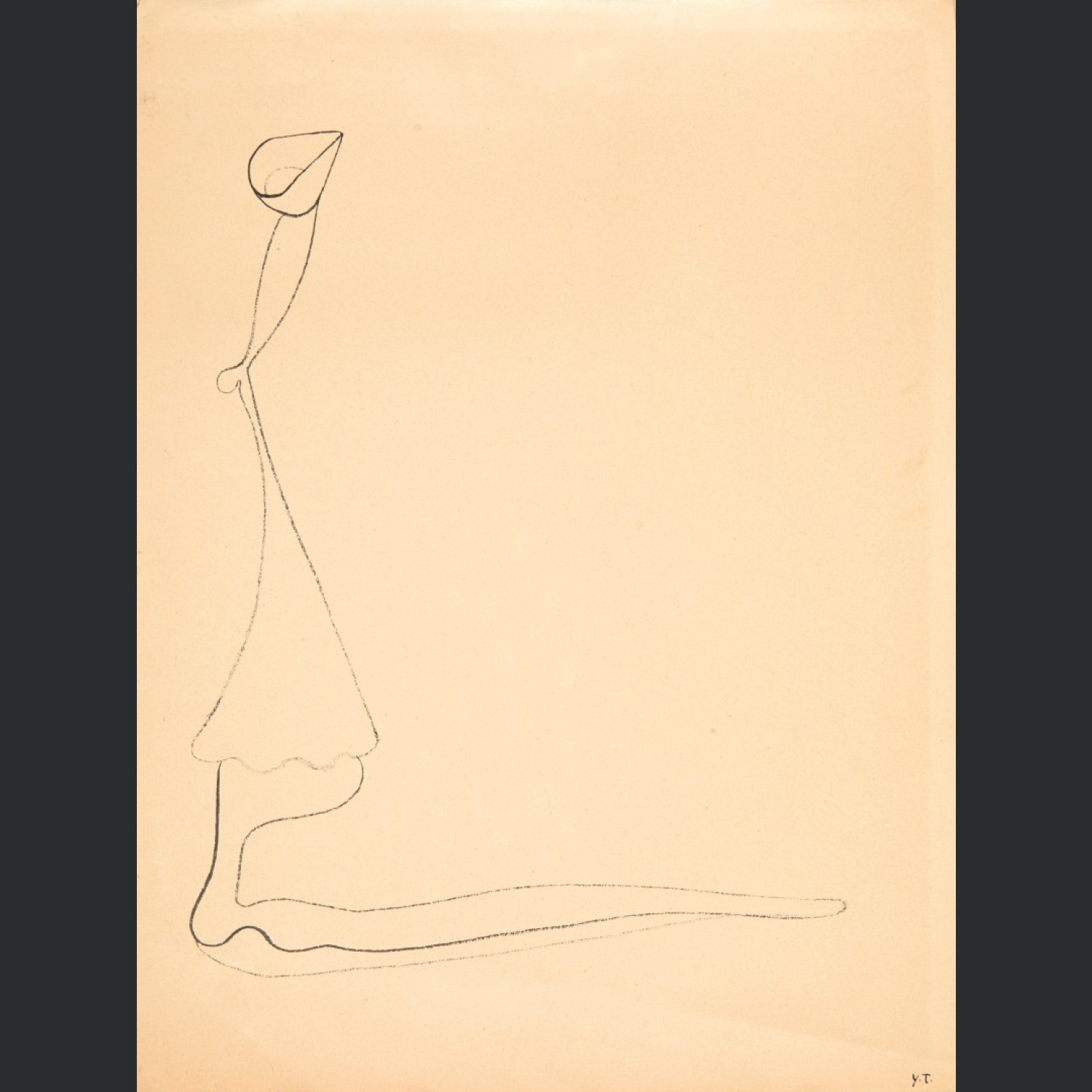 Artwork by Yves Tanguy, Untitled, Made of Ink