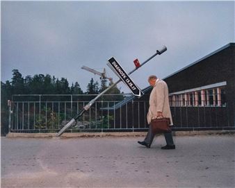 Lars Tunbjörk: Landet utom sig Lars Tunbjörk | Flemingsberg, from the series Landet Utom Sig, A