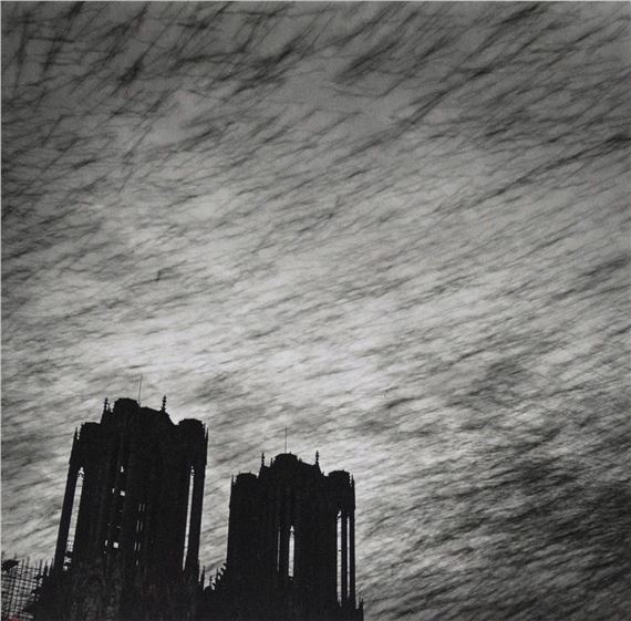 Notre-Dame de Reims Cathedral by Gérard Rondeau, Printed 1991