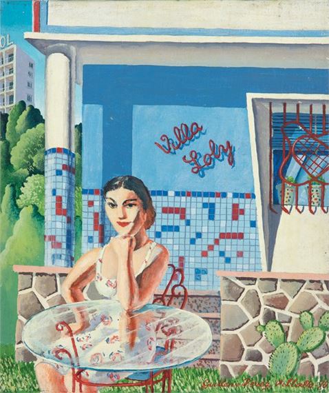 The Madam of Marbella by Guillermo Pérez Villalta, 1975