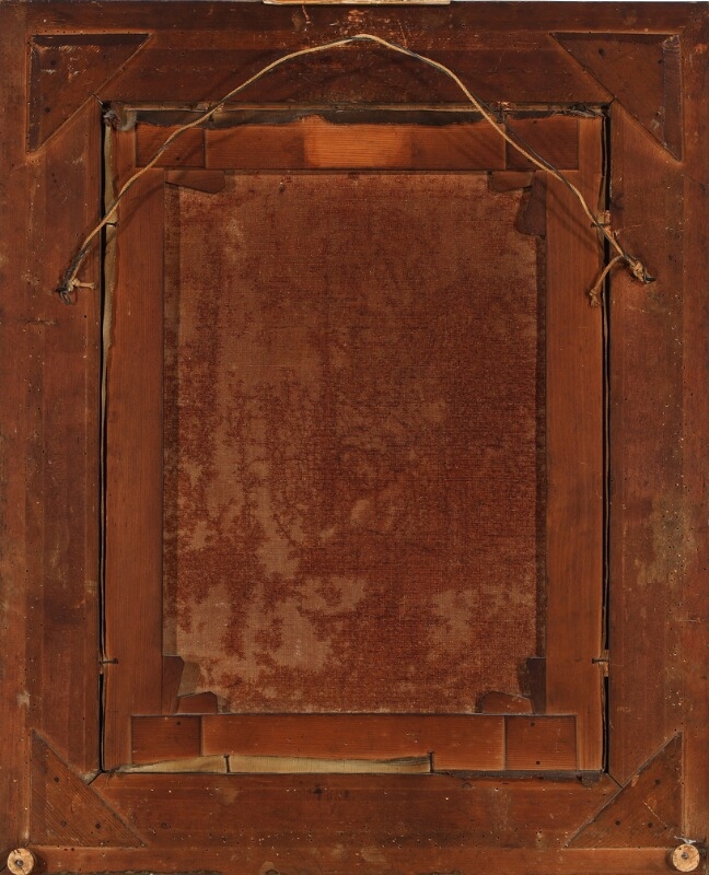 Artwork by Alfred Gottlieb Grouleff, Interior with a woman by a window, Made of Oil on canvas