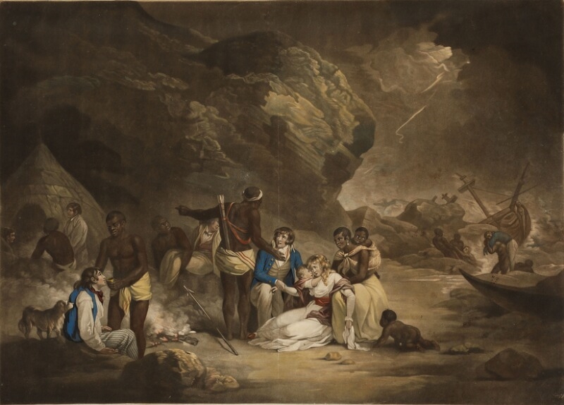 John Raphael Smith | “Slave trade” and “African hospitality” (1791 ...