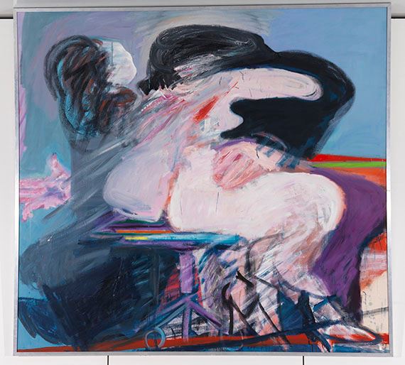 Ohne Titel ("Die Umarmung") by Karl Marx, 1980