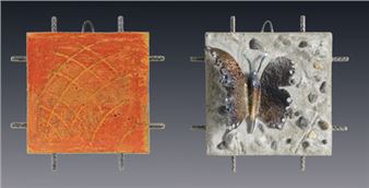 Two works: In solitudine 2 ; Farfalla - Riccardo Alessandro