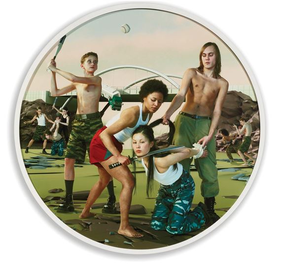 Last Riot 2 Tondo #6 by AES + F Group, 2006