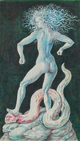 Eurynome enrages Ophion by Peter Proksch, 1970
