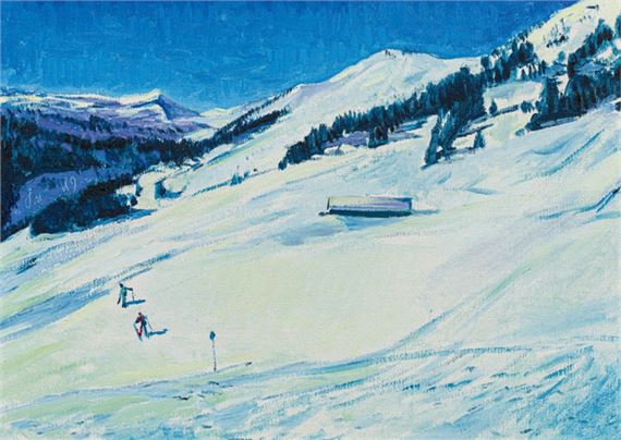 "Kitzbüheler Horn" by Tomasz Metlewicz, 1989