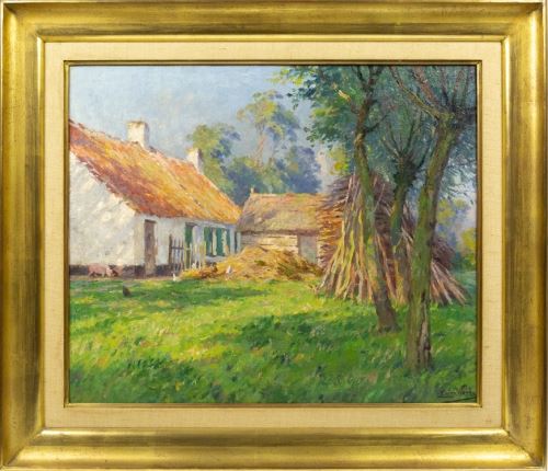 The farmhouse by Emmanuel Vierin, 1900-1910