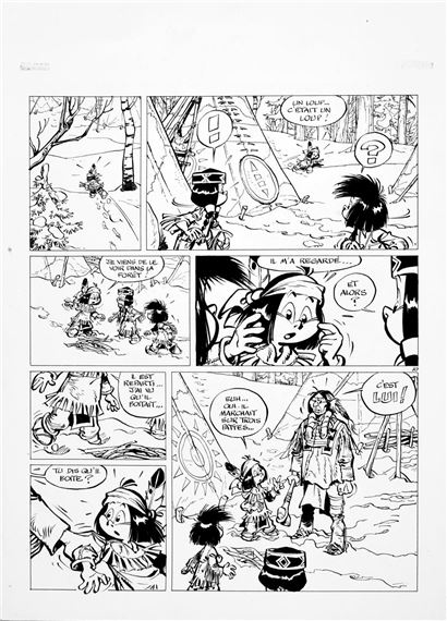 YAKARI. Volume 8. YAKARI AU PAYS DES LOUPS by Derib