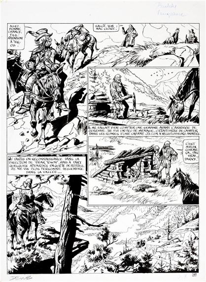 Buddy Longway. Volume 11. Revenge by Derib