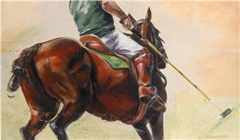 Polo Player - C. Delagachette