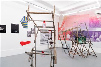 Installation view of Bruno Goosse exhibition at Kogo Gallery.