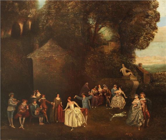 FETE CHAMPETRE by Jean-Antoine Watteau