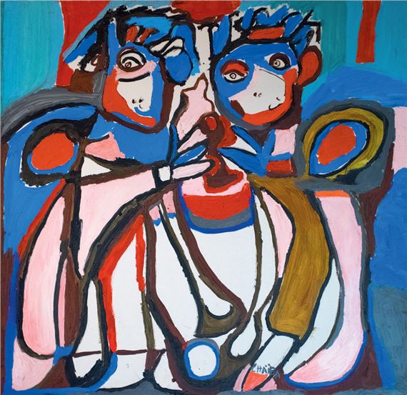 « CHIRRA » JOUEURS DE GOLF by Chaibia Tallal, DÉCEMBRE 1973