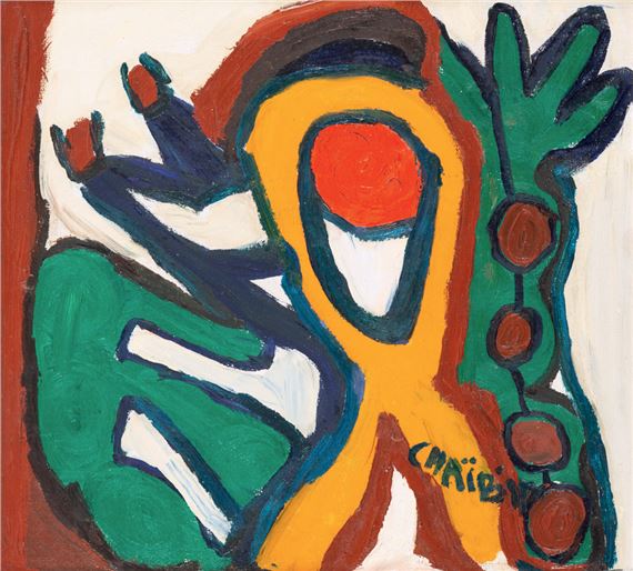 COMPOSITION by Chaibia Tallal, 1976