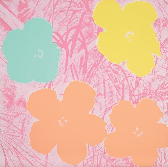 Warhol Andy Flowers F S 70 1970 Mutualart