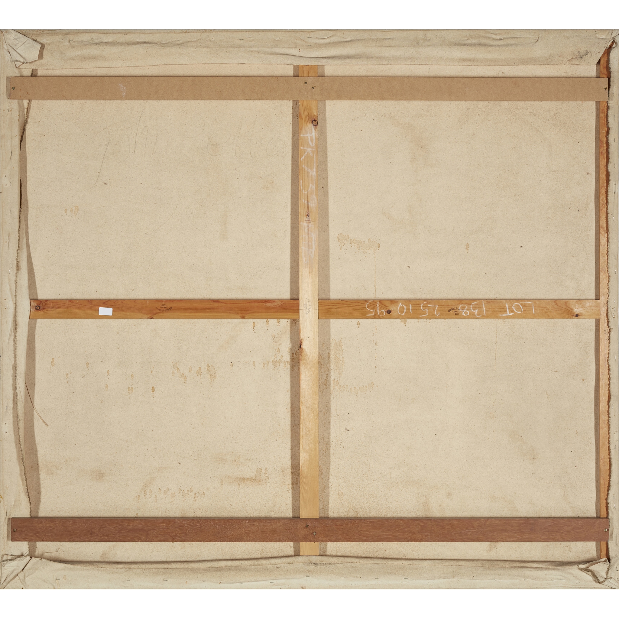 Artwork by John Bellany, INTERIOR VIEW - 1980, Made of oil on canvas