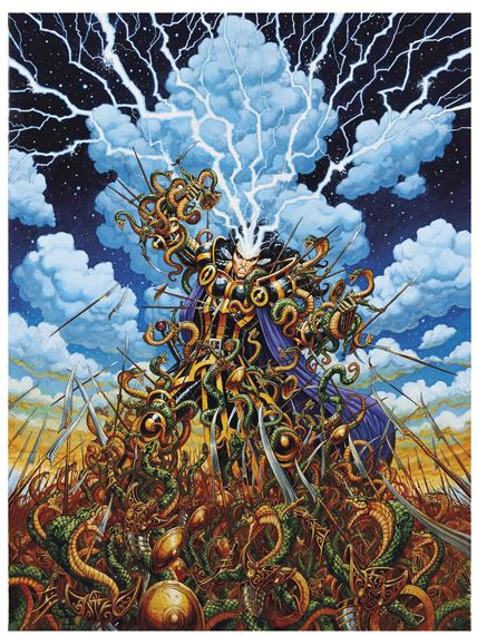 CHRONIQUES DE LA LUNE NOIRE, GUERRES OPHIDIENNES (T.17), DARGAUD by Olivier Ledroit, 2015