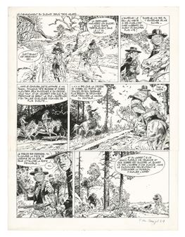 COMANCHE, LE CIEL EST ROUGE SUR LARAMIE (T.4), LE LOMBARD - Hermann