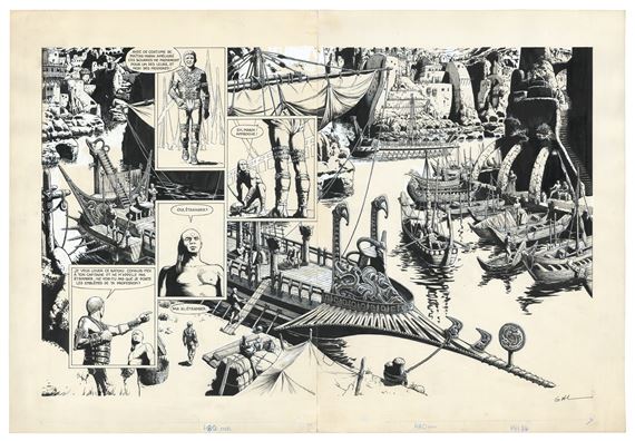 GAL LES ARMÉES DU CONQUÉRANT, LES HUMANOÏDES ASSOCIÉS by Jean-Claude Gal, 1977