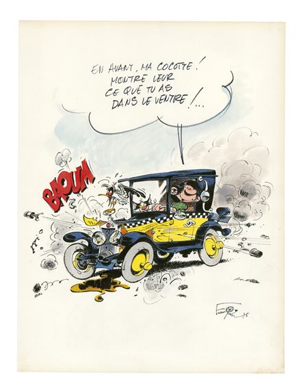 GASTON by André Franquin, 1975