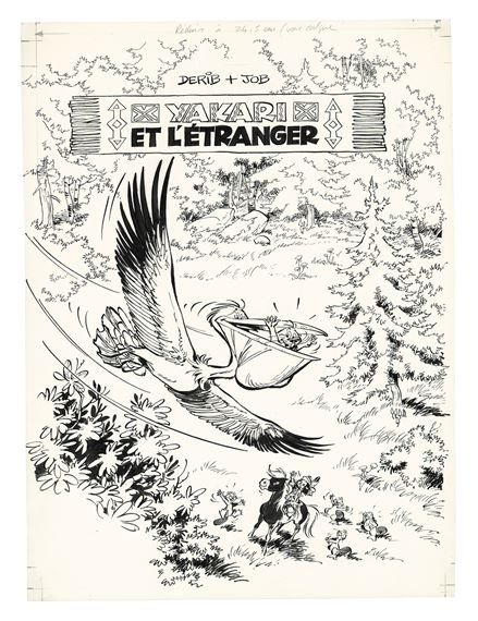 ET L’ÉTRANGER (T.7), CASTERMAN by Derib, 1982