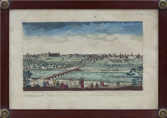 Vista óptica: "Vue Générale de Madrid ville capitale du Royaume d’Espagne - Henry Overton