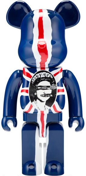 Artwork by Sex Pistols, Be@rbrick , Sex Pistols 1000% (Version 2), Made of Painted cast resin