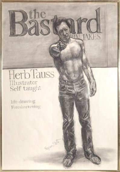 Portrait of Herb Tauss by Byron Goto, circa 1975