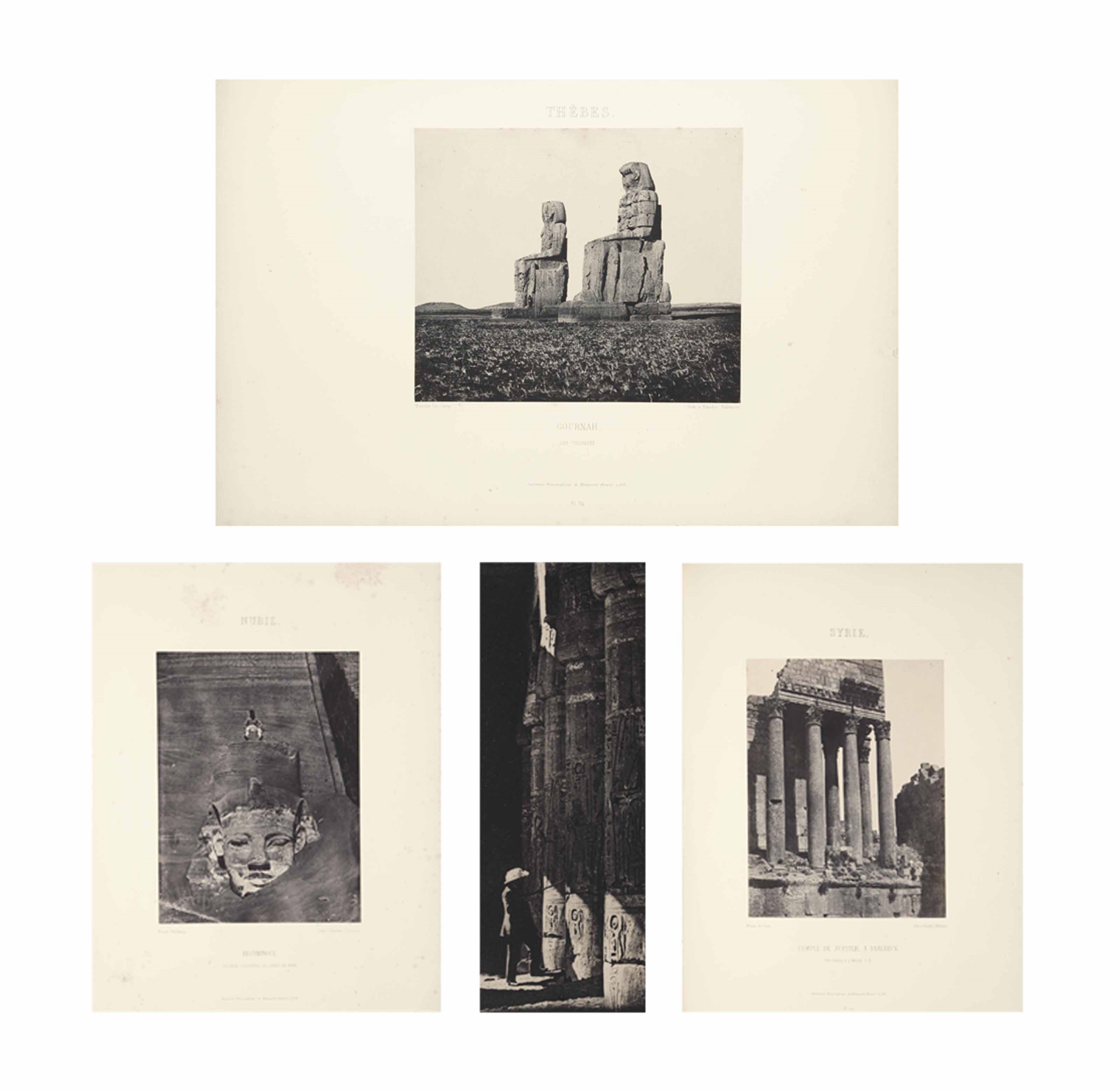 Artwork by Maxime Du Camp, Maxime DU CAMP (1822-1894). Égypte, Nubie, Palestine et Syrie : dessins photographiques