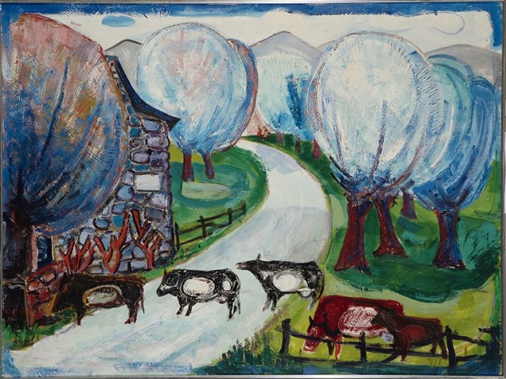 Artwork by Manuel Capdevila Massana, El camí, Made of Oil on canvas