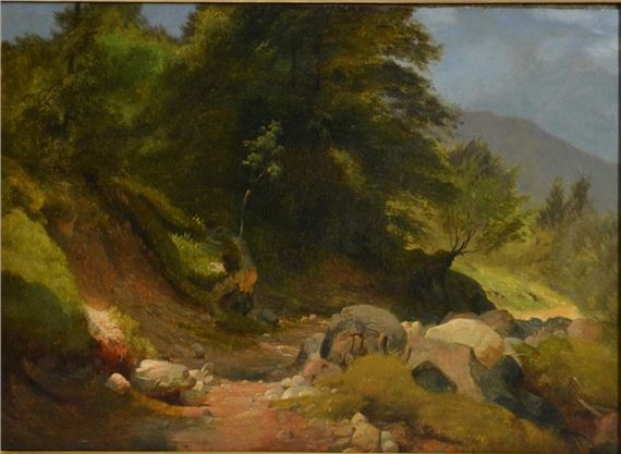 Mountain Road by Niels Simonsen, 1839