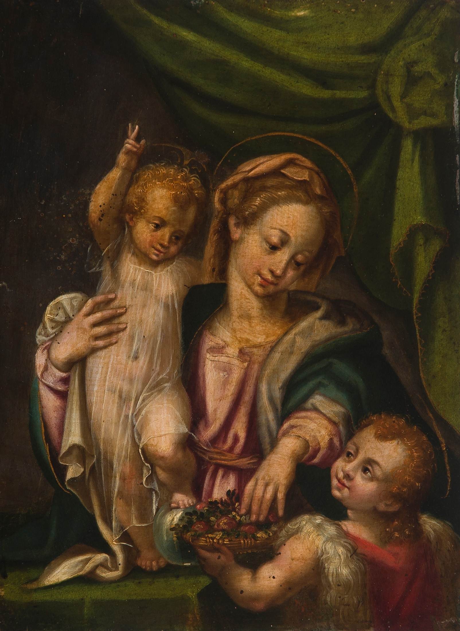 Curated visual reference: Angelino Medoro The Virgin With Jesus Child And Saint John Photo Inspiration