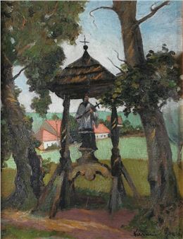 Kapliczka św. Jana Nepomucena w Bochnii - Kazimierz Gulik