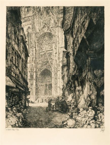 La Cathédrale de Rouen by Jules de Bruycker, 1930