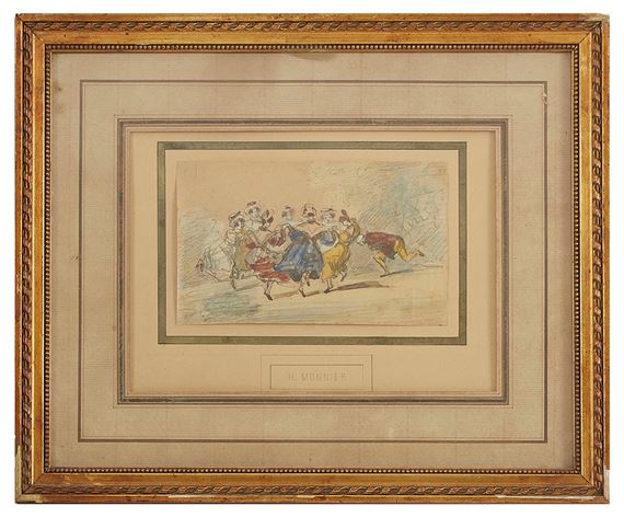 La ronde by Henry Monnier