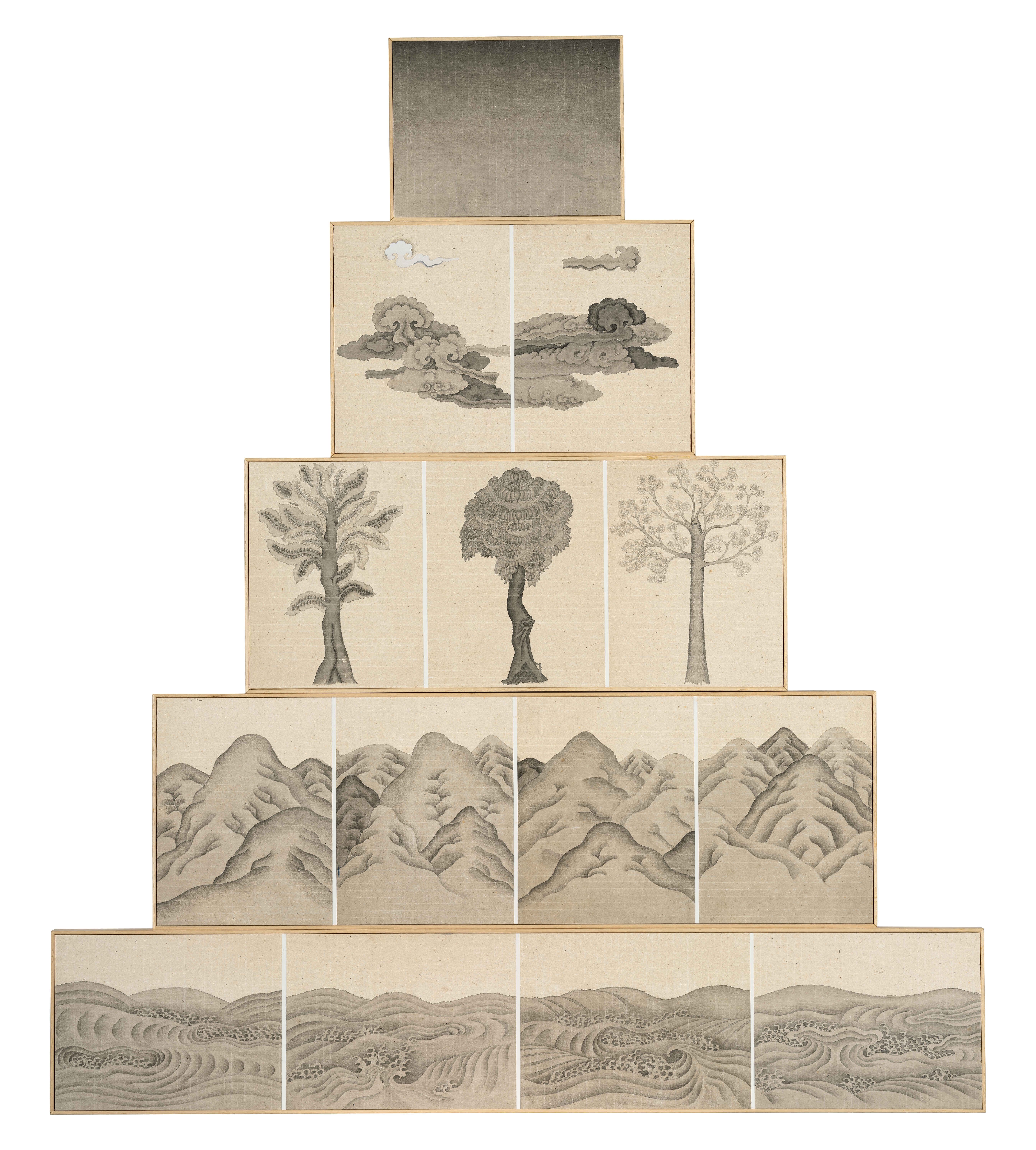 Artwork by Huang Wei, Fourteen works: Untitled, Made of Paper